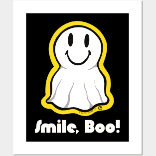 Smiley Boo Posters and Art